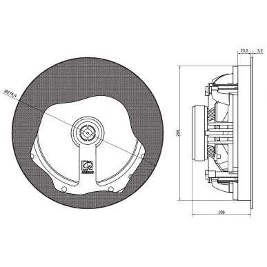 Потолочная акустика AUDAC CELO8